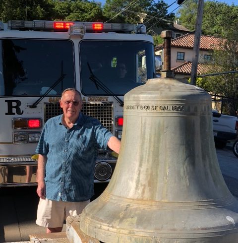 The Los Gatos Fire Bell finds its return to Civic Center