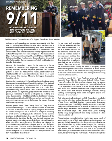 Los Gatos Living: Remembering 9/11