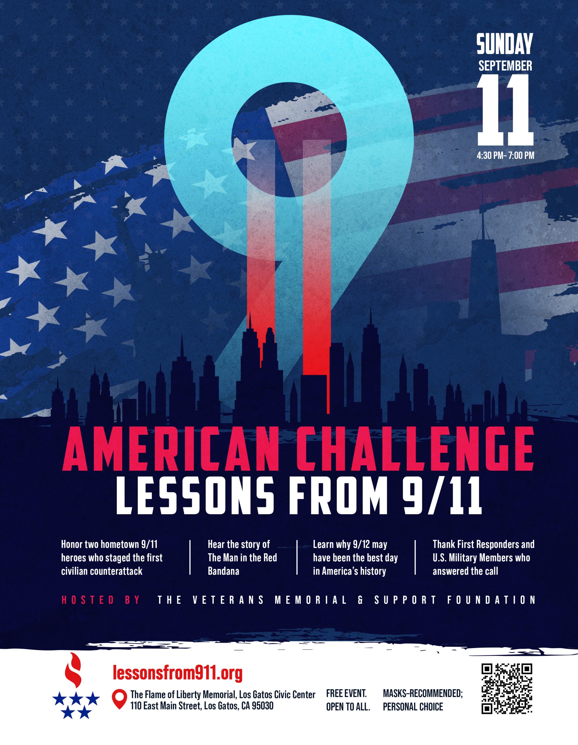 Lessons from 911 Event Honor a Vet