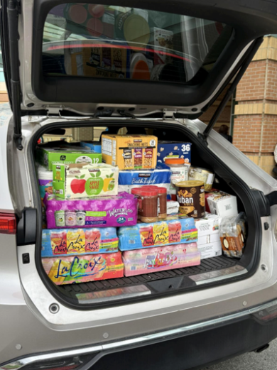 van supply drop