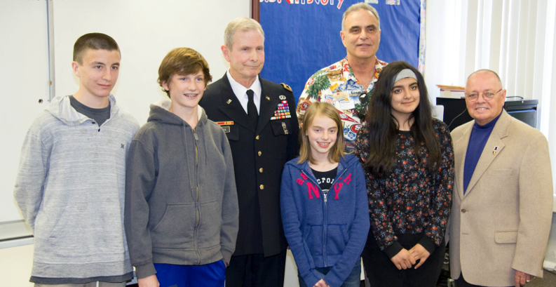 winners of student writing assignment