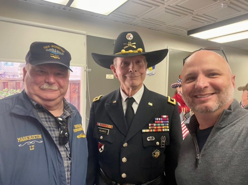 Mark Buxton, GEN Kent Hillhouse, Rob Stephenson