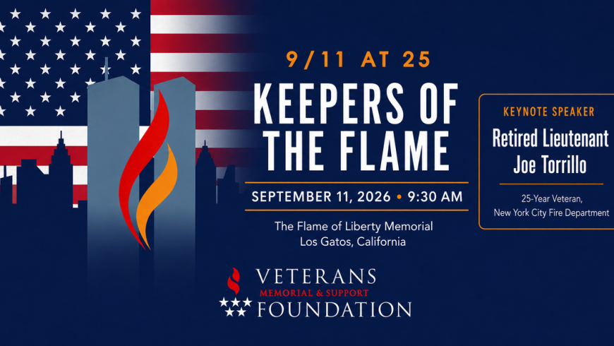 Media Coverage: Los Gatos Honors 9/11 Heroes at 25